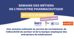 Du 7 au 11 octobre : Semaine des Métiers de l’Industrie Pharmaceutique