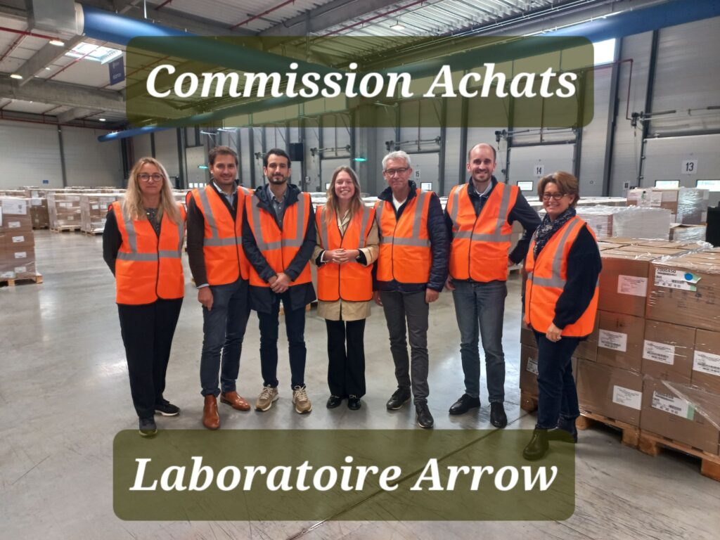 Commission Achats chez Laboratoire Arrow le vendredi 27 septembre