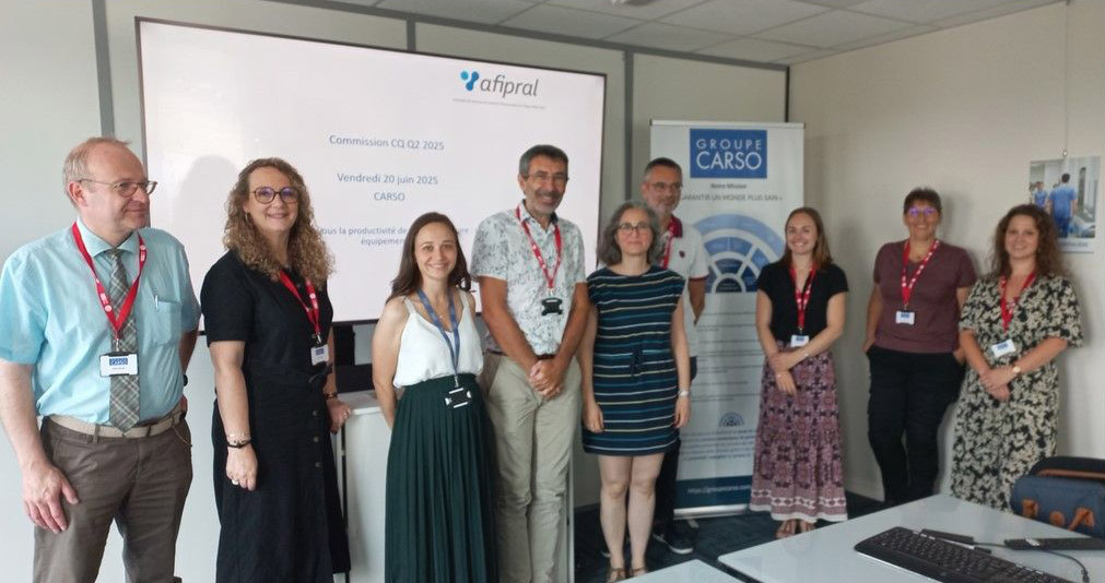 Les membres de la commission CQ ont pu échanger avec 3 personnes des Masters Analyse et contrôle de l'Université Claude Bernard Lyon 1 sur les contenus de formation et d'autres sujets passionnants qui font le lien entre le monde de la formation et le monde industriel