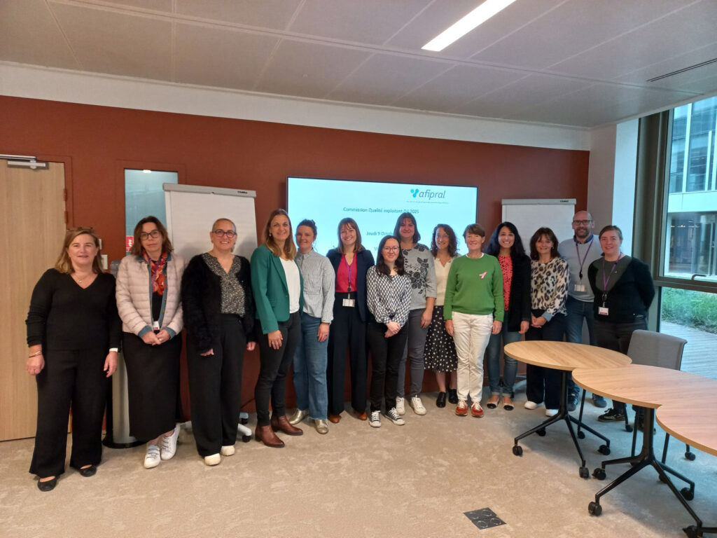 La commission Qualité Exploitant de l'AFIPRAL s'est réunie chez Viatris.