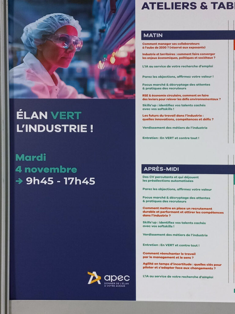 XXVe édition des Forum des Métiers de la Pharmacie et Elan Vert pour l'industrie