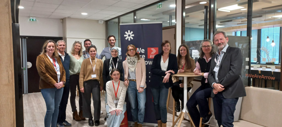 La commission RSE de l'AFIPRAL reçue chez Laboratoire Arrow pour échanger sur le thème : " Diversité Equité & Inclusion : comment est-ce traité et communiqué dans votre entreprise ? "