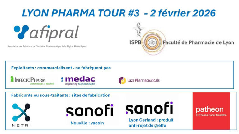 Lyon Pharma Tour #3 2 février 2026