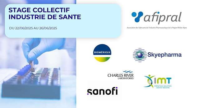 Stage de seconde 5 jours du 22 au 26 juin pour découvrir les industries de santé, les métiers et les formations